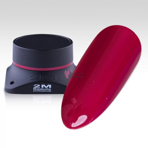 Gel UV 2M Beauty pentru pictura carving C16 visiniu 5 g
